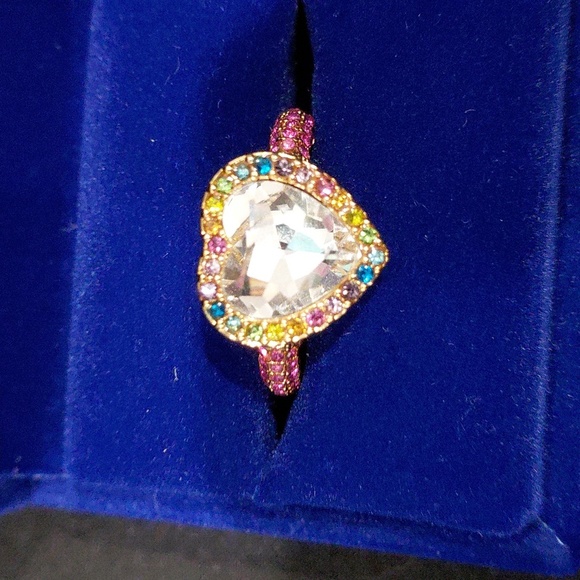 KURT GEIGER LONDON Heart Ring VALENTINE'S DAY - Picture 2 of 6